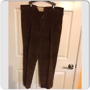 Baracuta Dark Brown Corduroy Pants—Size 38/32